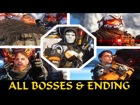 Titanfall 2 All Bosses & Ending (Defeat ASH, Kane, Richter, Viper, Slone)