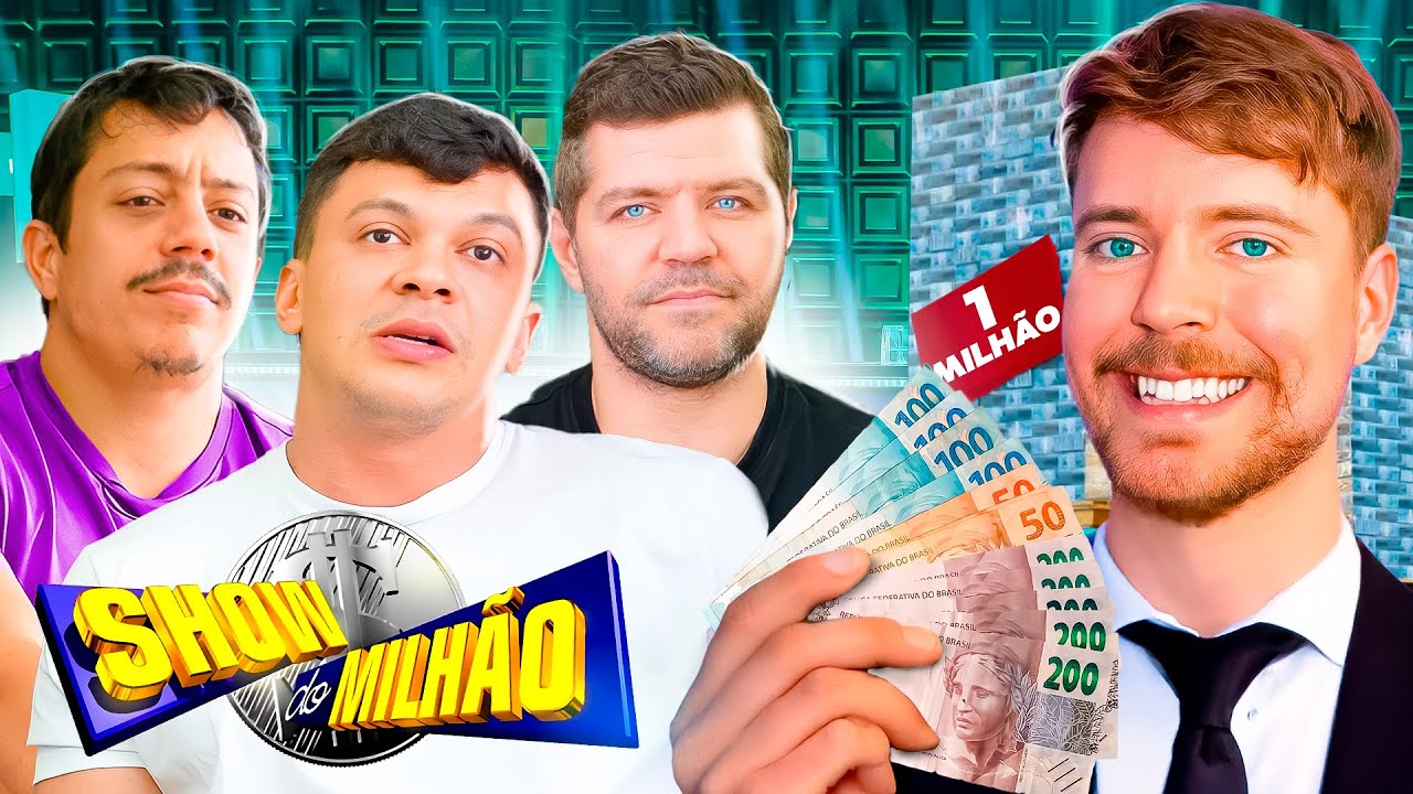 3 HUMORISTAS TENTANDO FATURAR R$ 1 MILHÃO DE REAIS!!! 💰⚠️