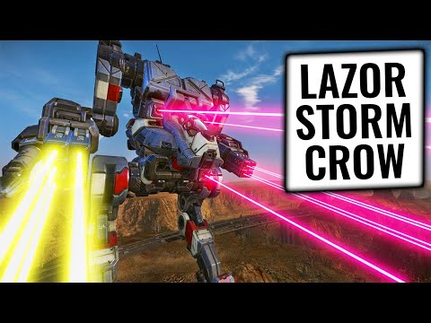 CUTTING EDGE TECH! - Storm Crow Build - German Mechgineering #175 - Mechwarrior Online 2019 MWO