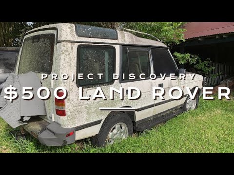 I Bought a $500 Land Rover from an Estate Sale to Restore! (It Sat Abandoned for 10 Years!)