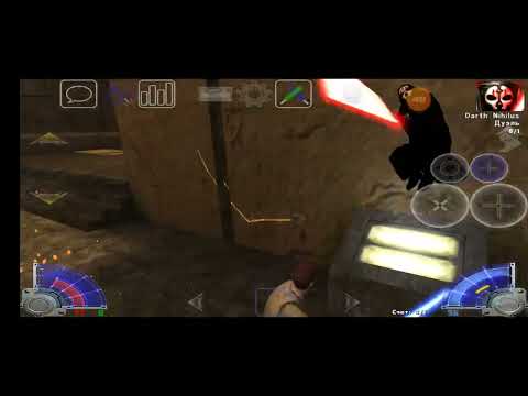 star wars jedi academy android jaden korr jedi knight vs darth nihillus sith lord