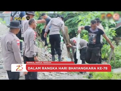 BAKTI RELIGI POLRES MIMIKA