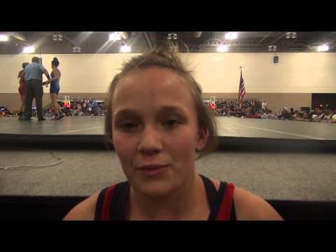 Hailey Cox - Body Bar FILA Cadet champion at 43 kg