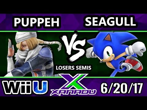 S@X 207 - Puppeh (Sheik, Bayonetta) Vs. InC|Seagull (Sonic) - SSB4 Losers Semis - Smash 4