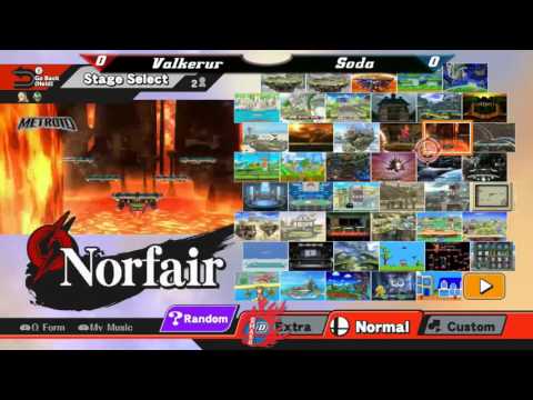 DePaul Smashfest #1 (Smash Wii U) Losers Finals - Valkerur (Cloud, Corrin) vs. Soda (Ness, Falcon)