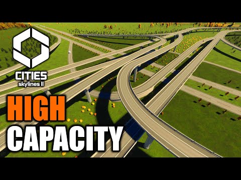 How To Build The INCREDIBLE Contraflow Left Interchange in Cities: Skylines 2
