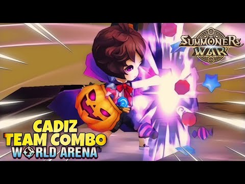 Cadiz Team Combo in World Arena - Summoners War