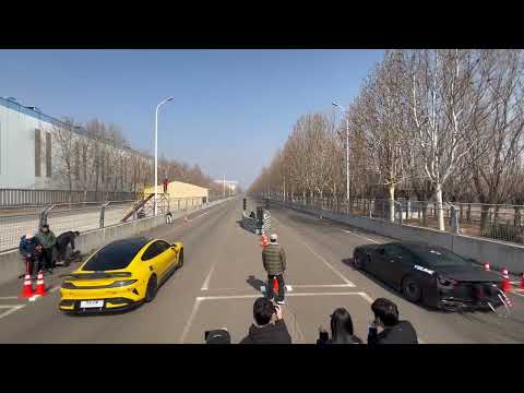 XiaoMi SU7 Ultra vs Nissan GT-R - Electric Beast Takes Down the Legend! 🏁⚡ | Race | #xiaomisu7ultra