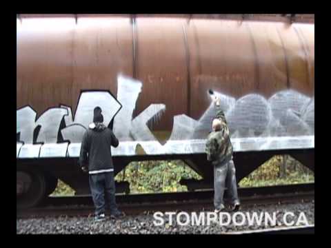 Graffiti with Snak The Ripper, Big Miles, Lesen, Meth - Stompdown Killaz