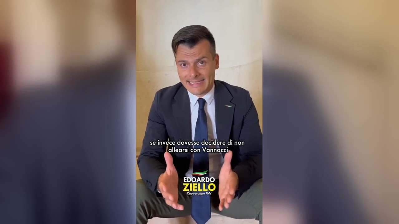 ZIELLO: «SENZA VANNACCI MELONI RISCHIA DI PERDERE E REGALARE L'ITALIA ALLA SINISTRA»