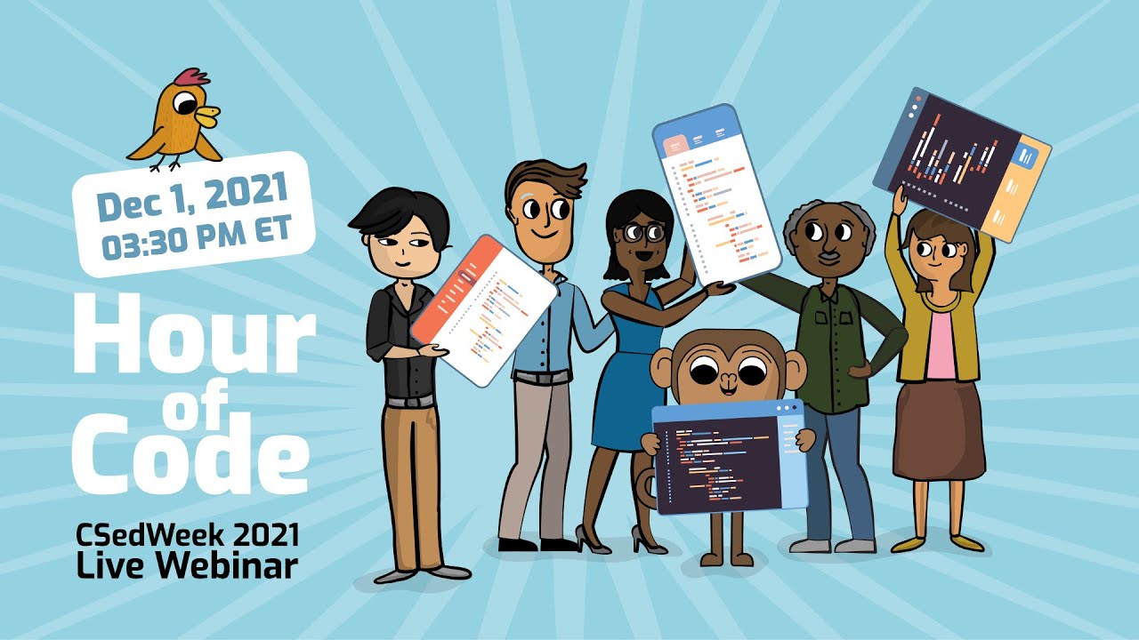 Annual Hour of Code/CSedWeek 2021 | Hour of Code Webinar | Host Hour of Code at your School