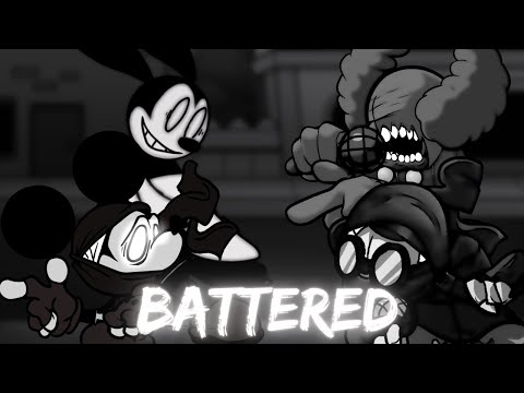 Battered But Oswald - Accelerant Mickey vs Hank - Tricky ( FNF Battered  Cover)