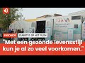 "Met een gezonde levensstijl kun je veel voorkomen." - Diabetes op het plein