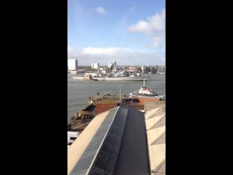 HMS Richmond homecoming 21-02-14