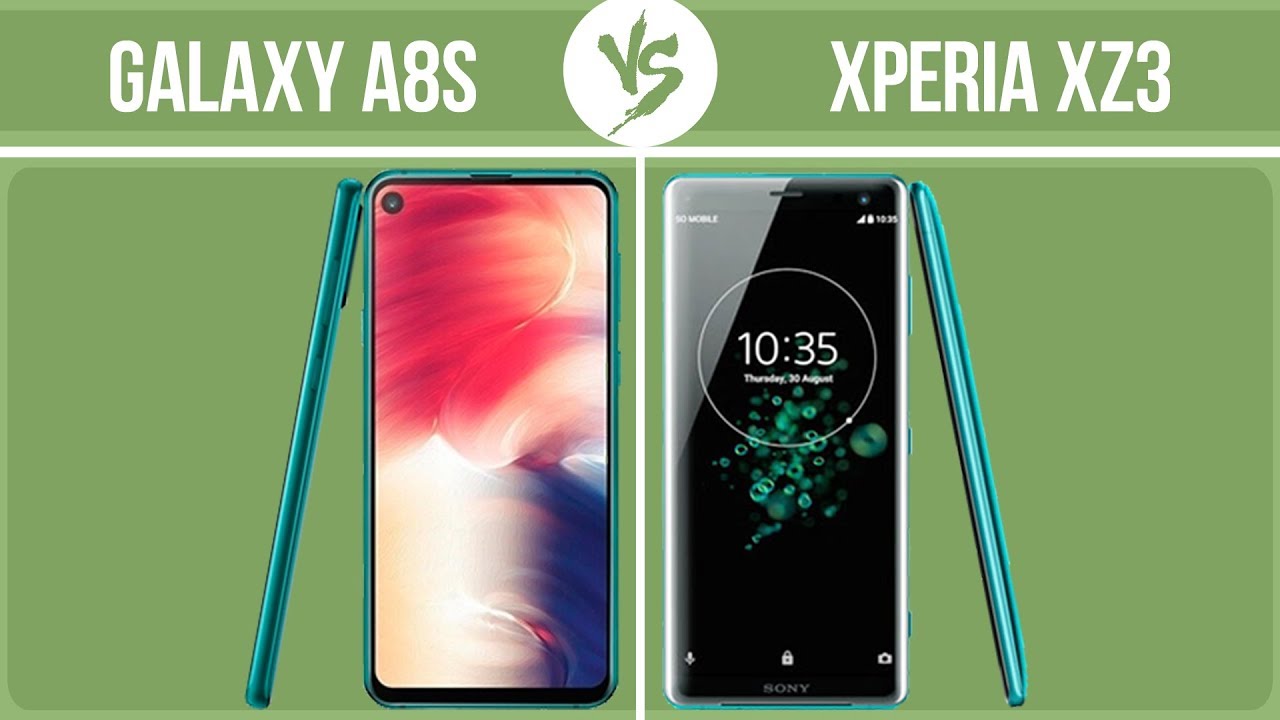 Samsung Galaxy A8s vs Sony Xperia XZ3 ✔️