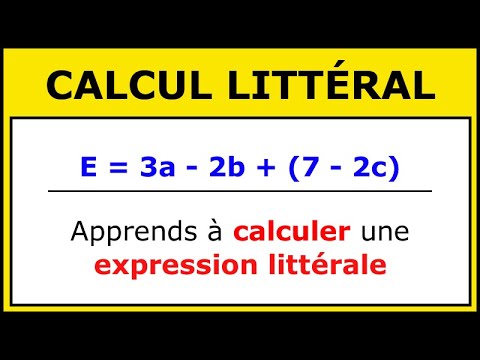 Calculer une Expression Littérale pour une Valeur Donnée | Cinquième - Collège | Calcul Littéral