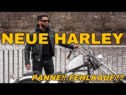 Meine neue Harley. Abholung, erste Tour und direkt eine Panne. War das ein FEHLKAUF ?