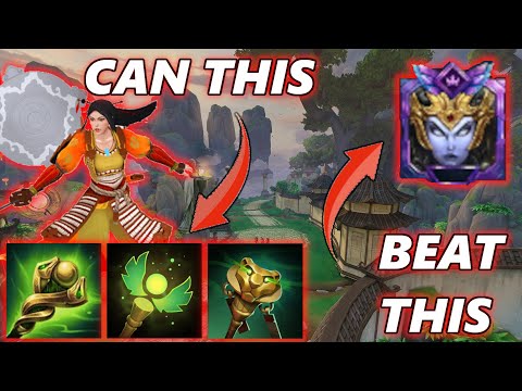 TROLL AMA BUILD vs #1 KALI IN DUEL!