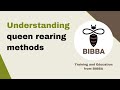 Understanding Queen Rearing Methods - Roger Patterson (with sound at the end)