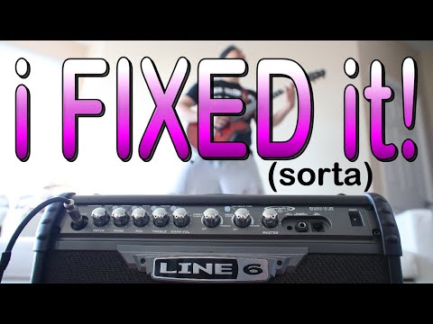 Fixing a broken Line 6 Spyder III Guitar Amplifier