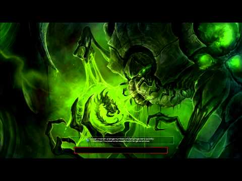 StarCraft 2 Heart Of The Swarm Campaign [Brutal] EVOLUTION mission 1 Zergling