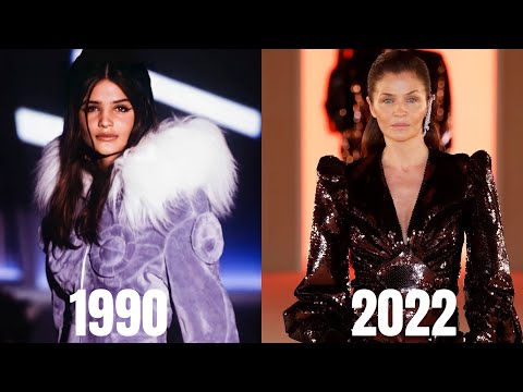 Then and Now : 13 iconic supermodels from the '80s and '90s and what they look like today.....