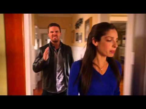 Arrow (4x08) Oliver " I knew he is my son "