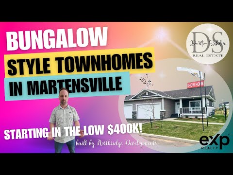 Beautiful Bungalow Style Condos Situated in Martensville