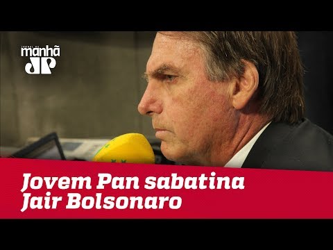Eleições 2018 - Jovem Pan sabatina Jair Bolsonaro