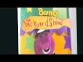 Barney The Backyard Show Fanmade 1999 VHS