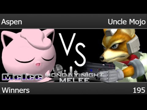 MNM 195 - Aspen (Jigglypuff) vs FX | Uncle Mojo (Fox) Winners - Melee