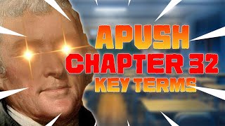 APUSH Chapter 32 Key Terms + Notes (American Pageant)