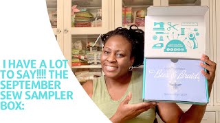 September 2025 Sew Sampler Box!!!