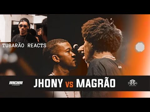 (SHOW FORA DE SÉRIE 🔥) JHONY (RJ) X MAGRAO (SP) - MDM O DESAFIO - TUBARÃO REACT