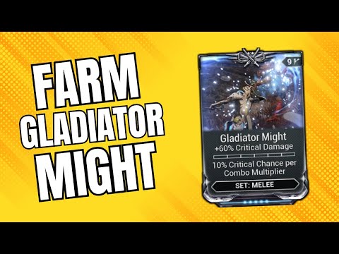 How to get Gladiator Might in Warframe