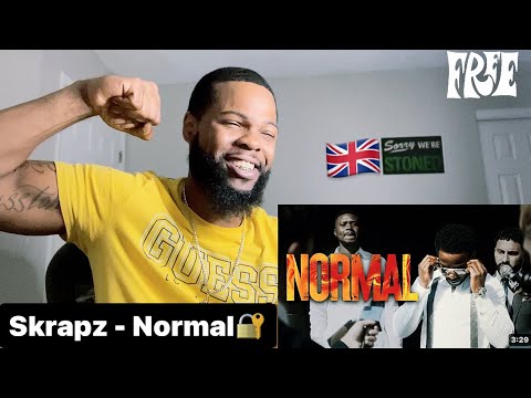 Skrapz - Normal (Official Video) | American Reaction🇺🇸