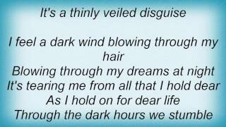 Ron Sexsmith - Thinly Veiled Disguise Lyrics