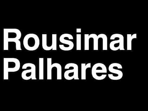 How to Pronounce Rousimar Palhares Middleweight Fighter UFC MMA TKO KO Knock Out Punch Hit