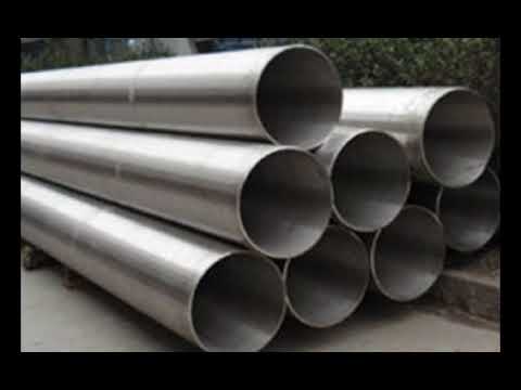 Round seamless titanium alloy pipes, for construction, 6 met...