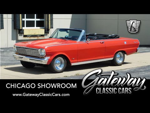 1963 Chevrolet Nova II Gateway Classic Cars Chicago #1881