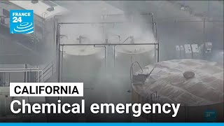 California chemical leak forces 40,000 residents to evacuate homes