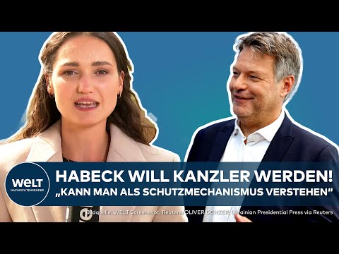 DIE GRÜNEN: "Höchst unwahrscheinlich!" Robert Habeck will bei Bundestagswahl 2025 Kanzler werden!