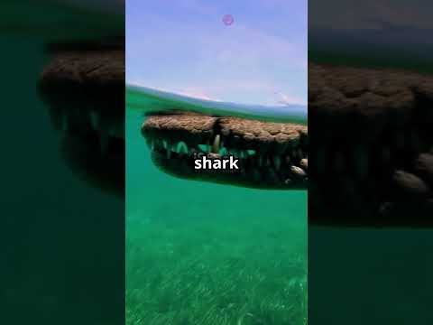 Who wins Great white shark or saltwater crocodile!!🤔😲😲 #wildlife #animals #sharks #crocodiles