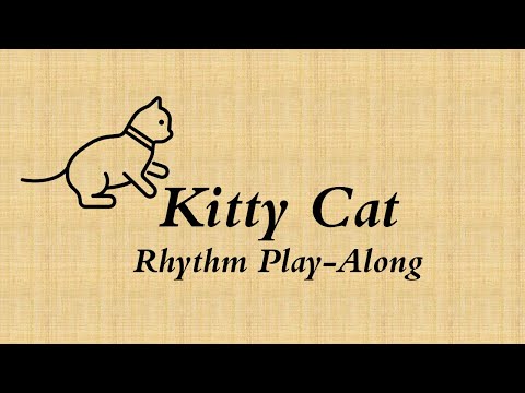 Kitty Cat Rhythm Play-Along: Easy