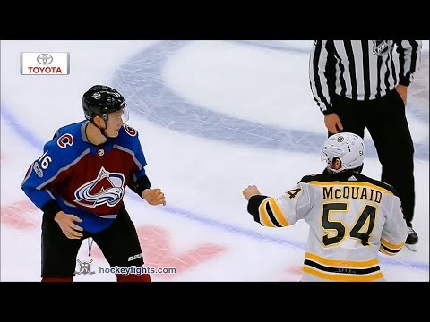 Adam McQuaid vs Nikita Zadorov