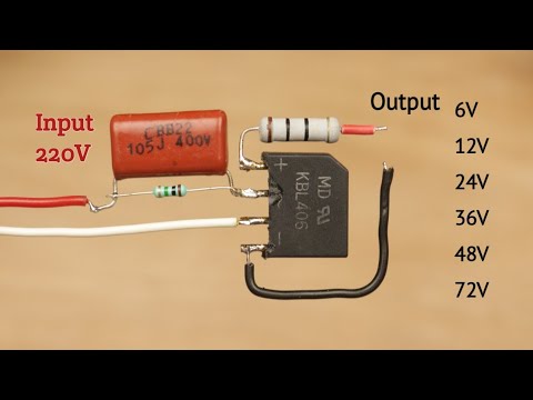 Easy 220v to Multiple Output Circuit