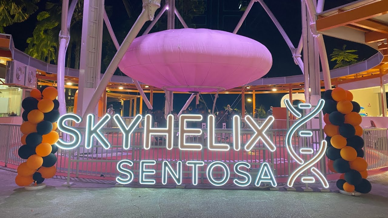 Experience the breathtaking virtual tour of Skyhelix Sentosa, Singapore's premier open-air panoramic ride.