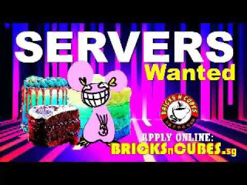 Servers Wanted