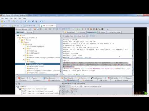 Kali Linux Web App Testing OWASP ZAP | packtpub com