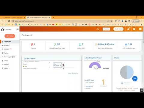Task Assigned and Closed in PHP Application Projects